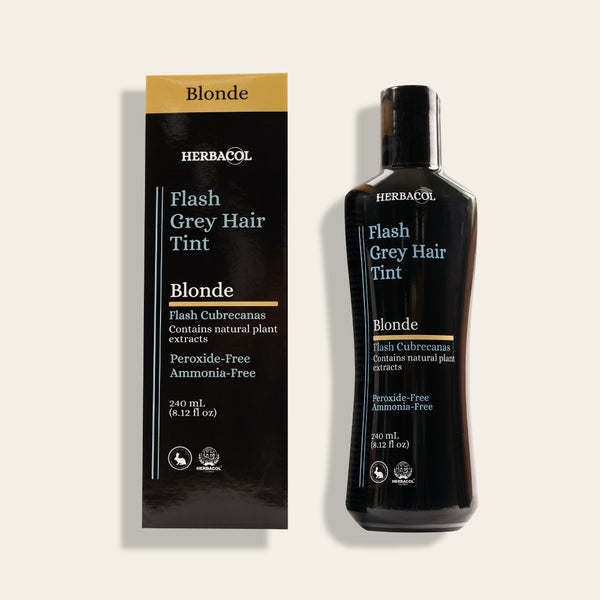 FLASH Blonde dye for grey hair